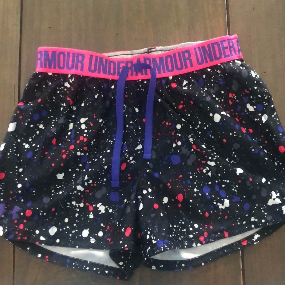 Girls under armour shorts